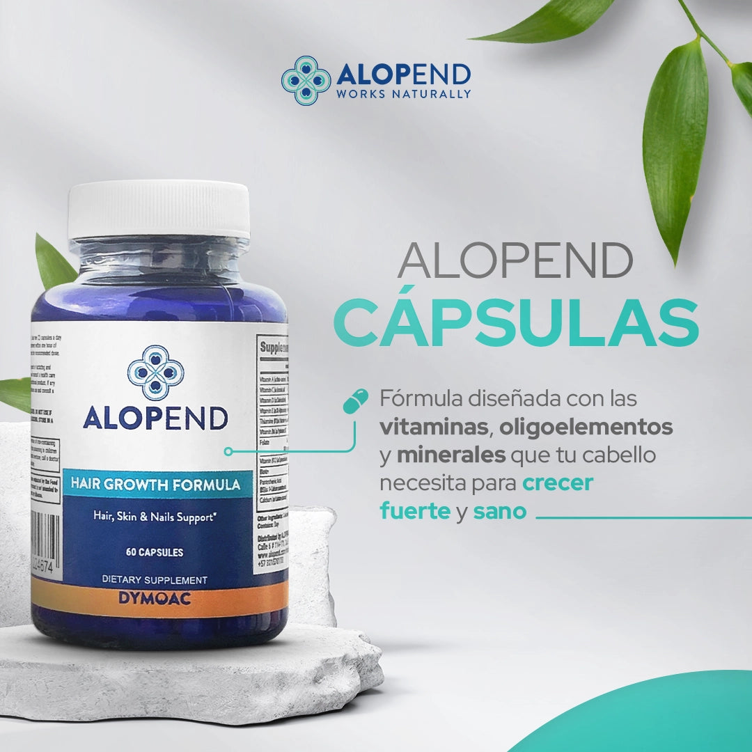 Alopend Capsulas presentación